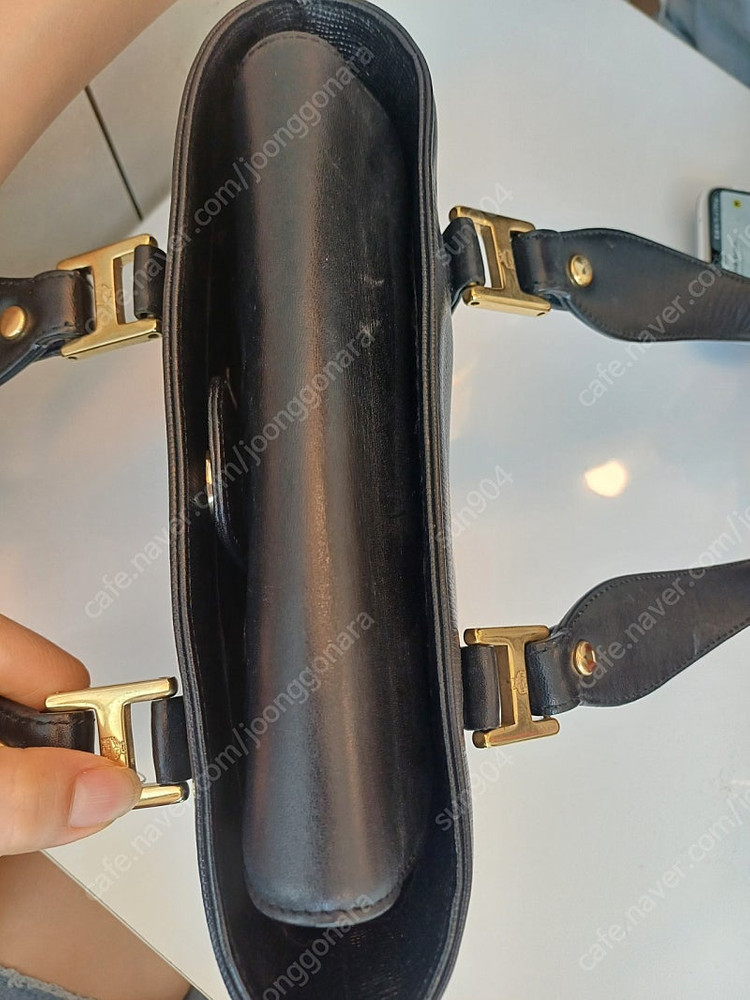 MCM가방 토트백 블랙소가죽백 성주택있음--5