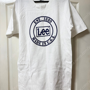 올드 리 티셔츠 미국산 lee 105