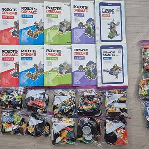 [ROBOTIS DREAM] 로보티즈 드림 1~5단계 2세트 + 스마트1,3단계 총 12단계 일괄 판매