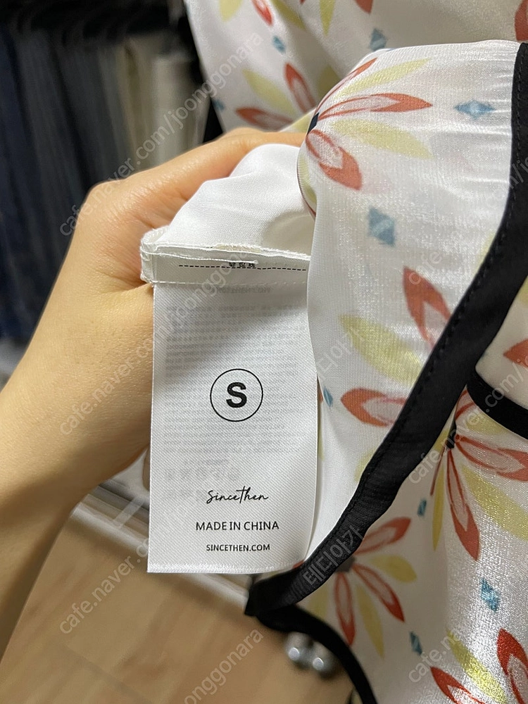 신스덴 미니원피스 S 휴가룩 바캉스룩 바캉스원피스 이미지