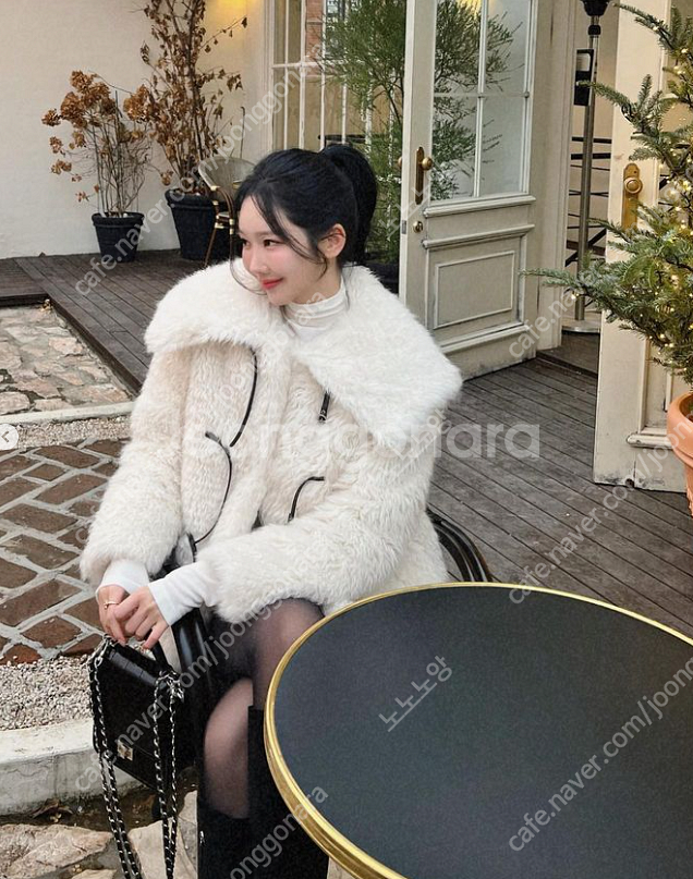 이부베 윈터베어 퍼자켓 화이트--0
