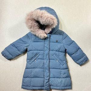 유아동 구스다운 롱패딩 100