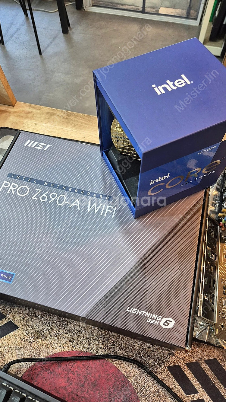 I9 12900K Z690 보드 세트 판매합니다--0