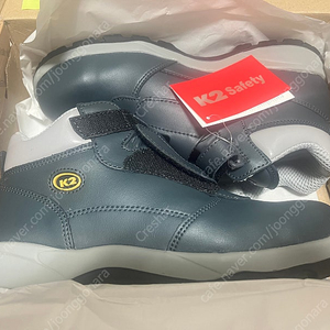 케이투 벨크로 안전화 K2-11 280mm 찍찍이 생활방수 용접 발편한 안전화