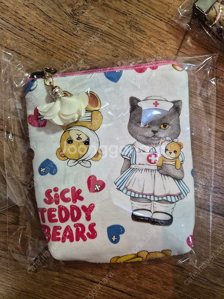 고양이 미니 파우치--1