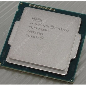 제온 E3 1231v3, 1230v2, 1245v2, 1230v1 등 시피유 - i7-4770, i7-4790, i7-2600, i7-3770 급