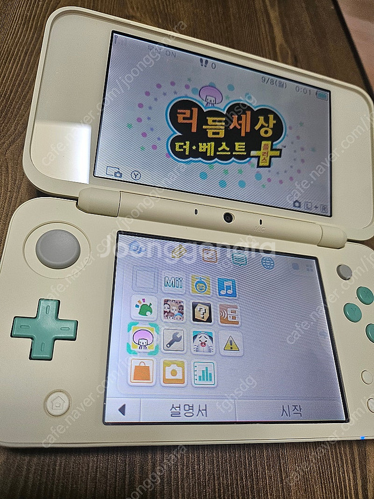 닌텐도 뉴 2DS XL 동물의숲 에디션 팝니다(안전거래...--5