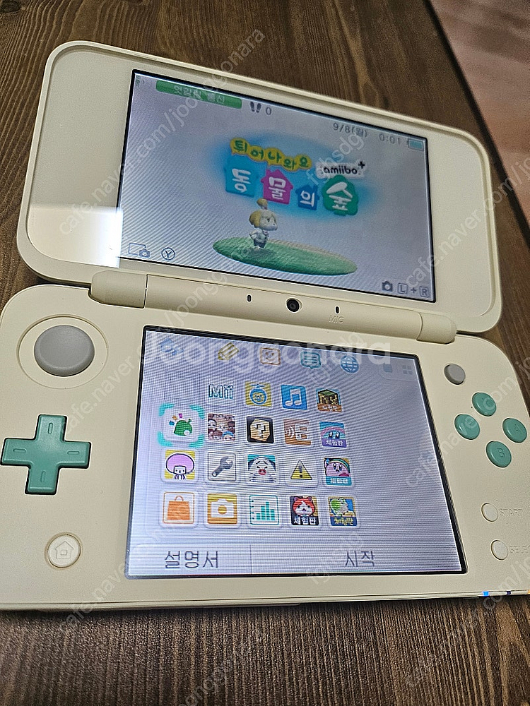 닌텐도 뉴 2DS XL 동물의숲 에디션 팝니다(안전거래...--6