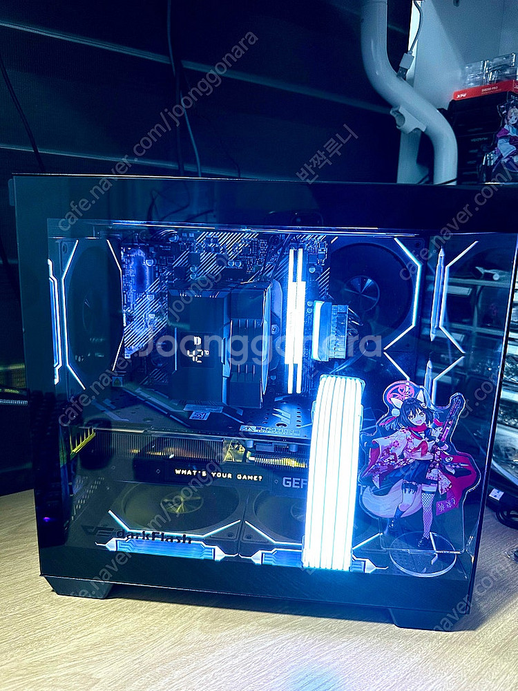 데스크탑 PC 컴퓨터 팝니다. 게이밍·영상편집·블랙 튜...--0