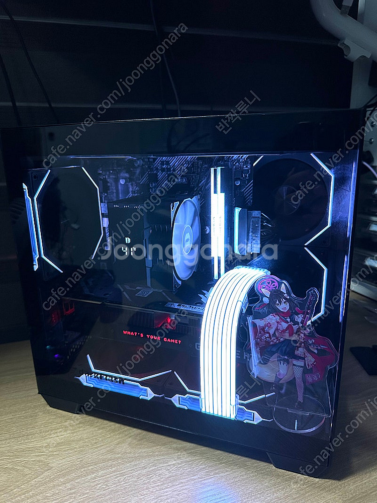 데스크탑 PC 컴퓨터 팝니다. 게이밍·영상편집·블랙 튜...--2
