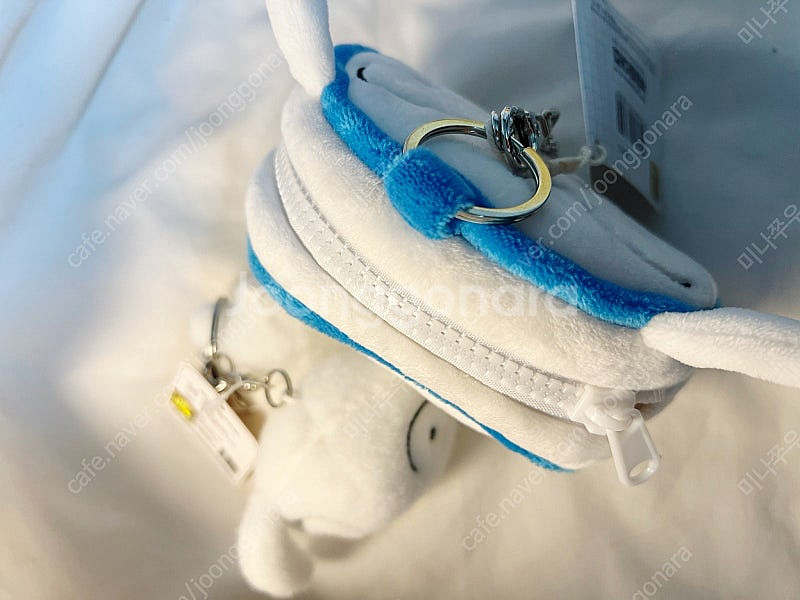 흰둥이 파우치 흰둥이 키링--1
