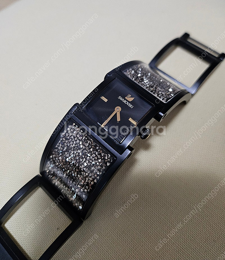 스와로브스키 크리스탈 뱅글 와치 시계--0