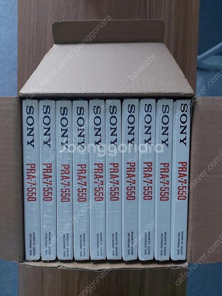 sony 7인치 릴테이프1box(10개)새제품--0