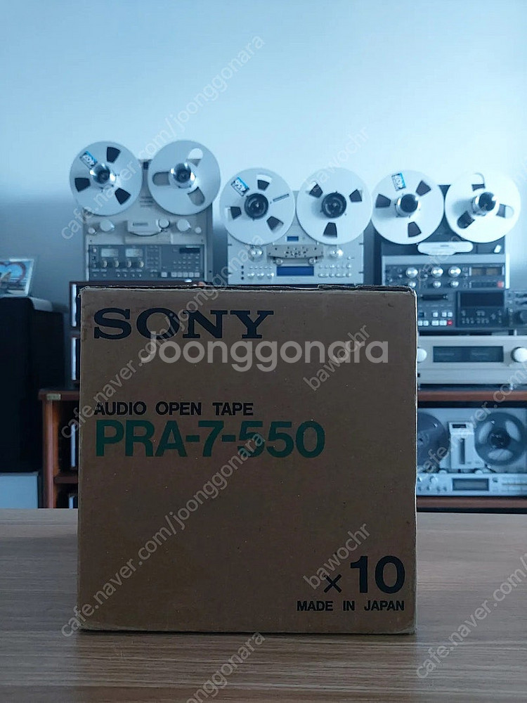sony 7인치 릴테이프1box(10개)새제품--1