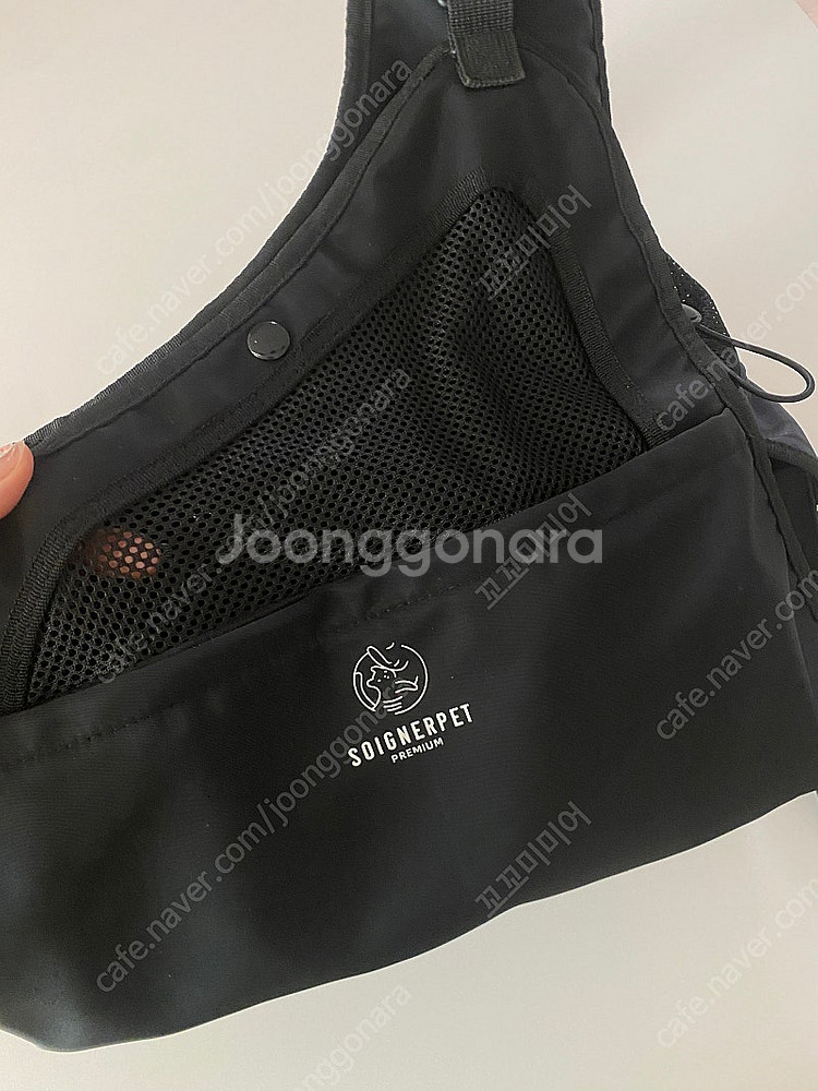 스와니펫 미뇽백 애견 강아지 이동가방 슬링백--0