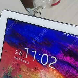 갤럭시노트10.1 2014 LTE (P605) 정상작동