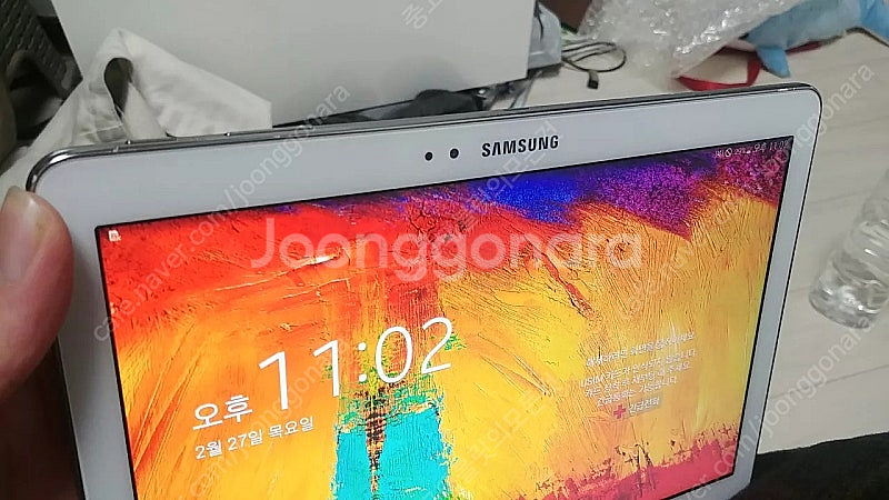 갤럭시노트10.1 2014 LTE (P605) 정상작동--1