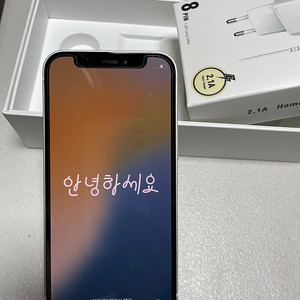 아이폰12 미니 128GB 화이트 2가지. 가격다름