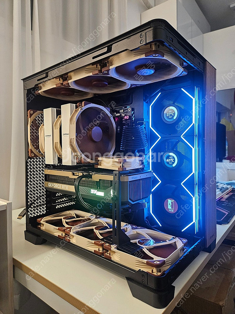하이엔드 9800x3d 녹투아 리안리 반본체--0