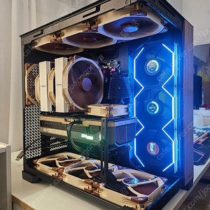하이엔드 9800x3d 녹투아 리안리 반본체