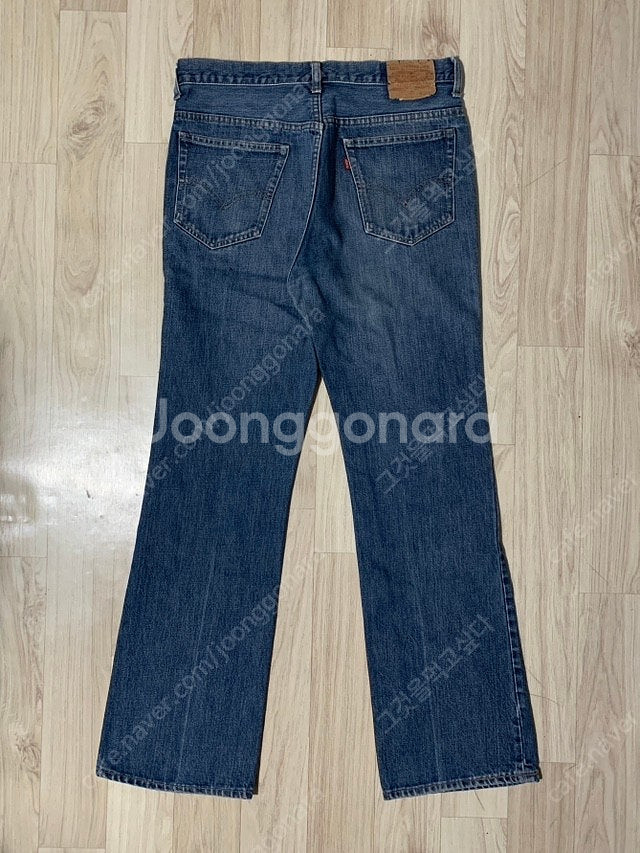 70s 빈티지 리바이스 517 34 x 32 중청 판매--0