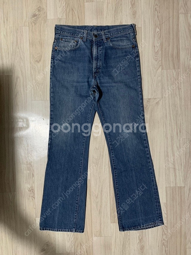 70s 빈티지 리바이스 517 34 x 32 중청 판매--4