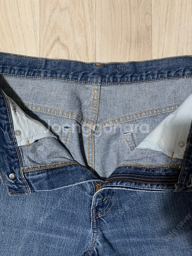 70s 빈티지 리바이스 517 34 x 32 중청 판매--5