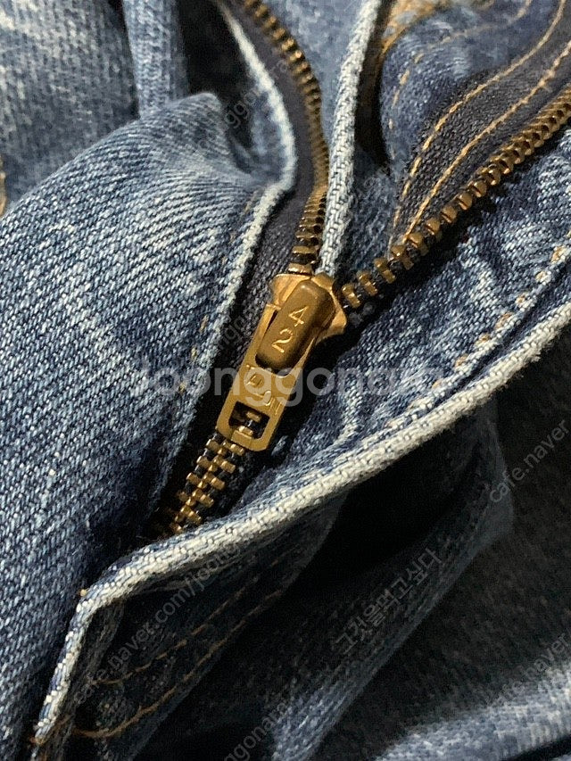 70s 빈티지 리바이스 517 34 x 32 중청 판매--8