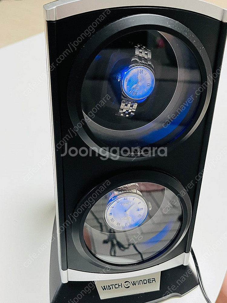 티쏘 르로끌 파워 오토매틱 커플 시계--2
