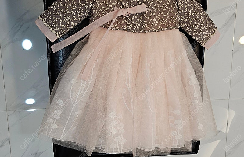 여아 돌한복 아기한복 이미지