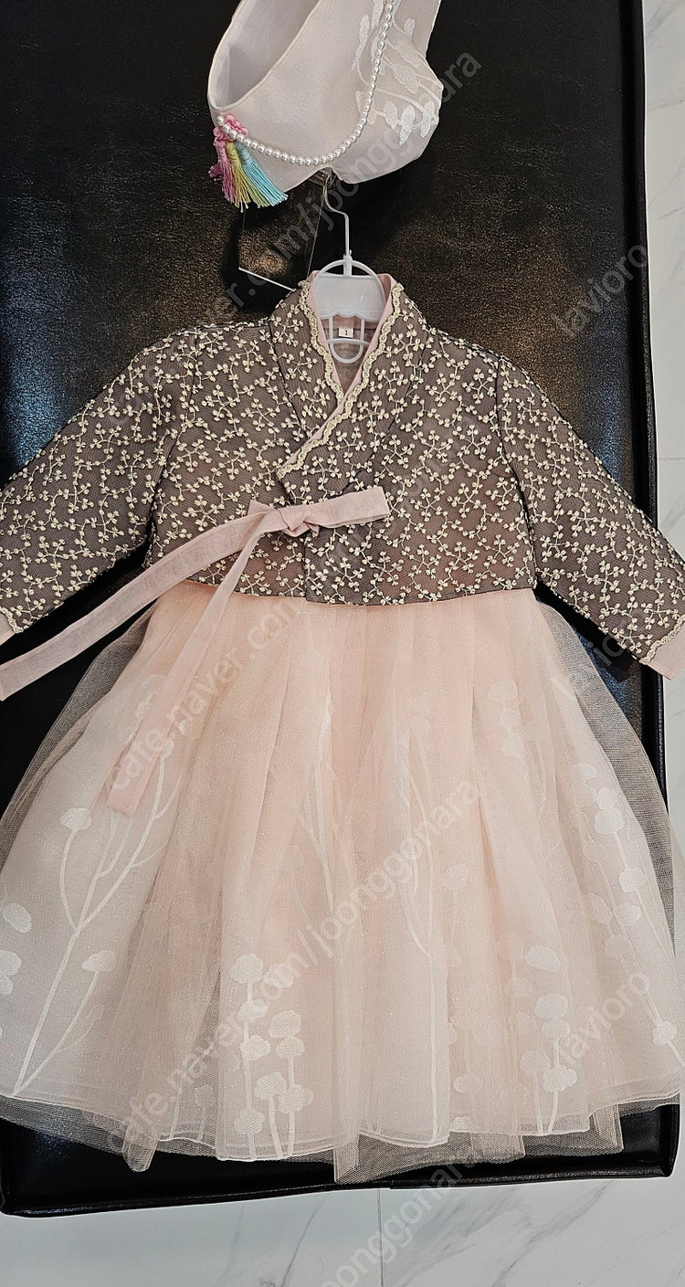 여아 돌한복 아기한복 이미지