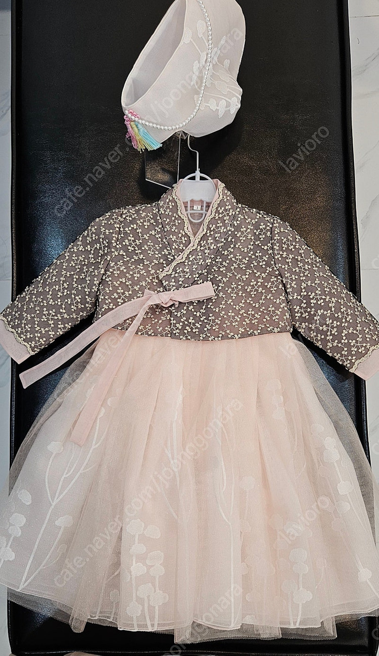 여아 돌한복 아기한복 이미지