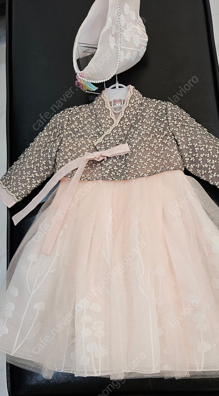 여아 돌한복 아기한복 이미지