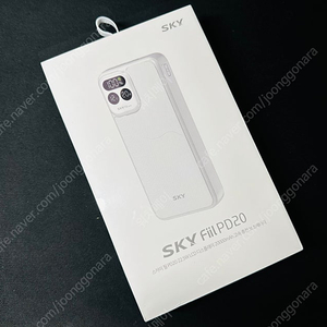 SKY PD20 20000mAh 디스플레이 보조배터리 미사용품 판매