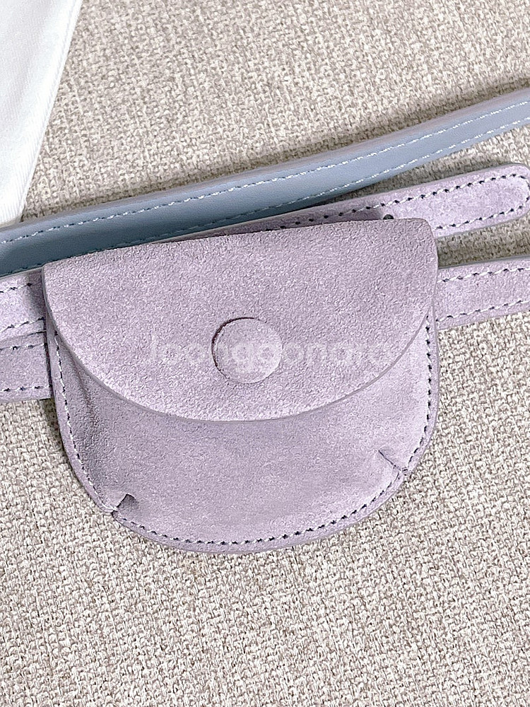 에크린 코인백 라일락 새상품--0