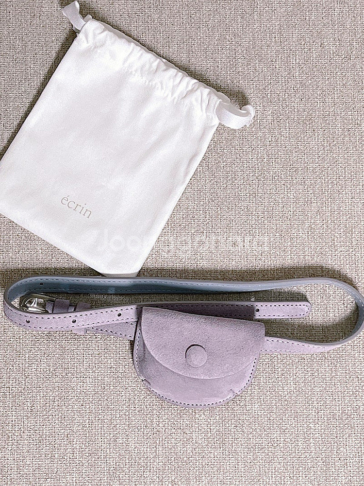 에크린 코인백 라일락 새상품--1