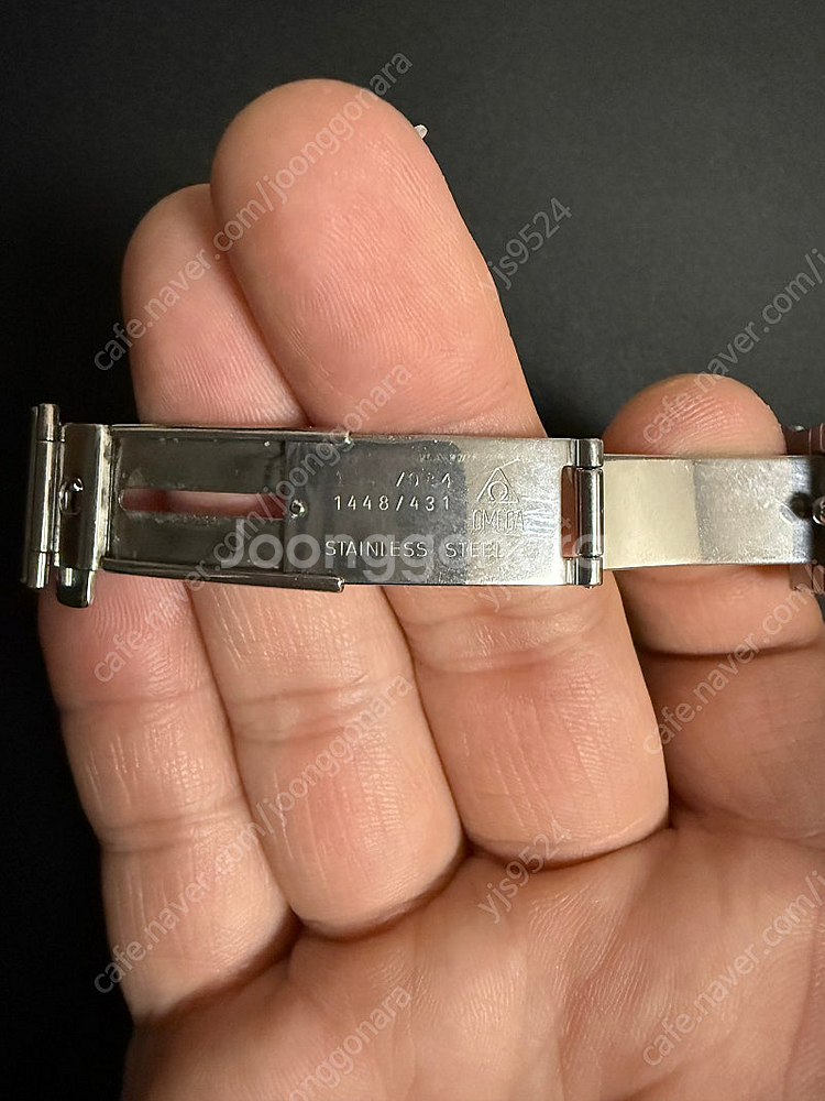 오메가 컨스틸레이션 크로노미터 쿼츠 시계 판매합니다--5