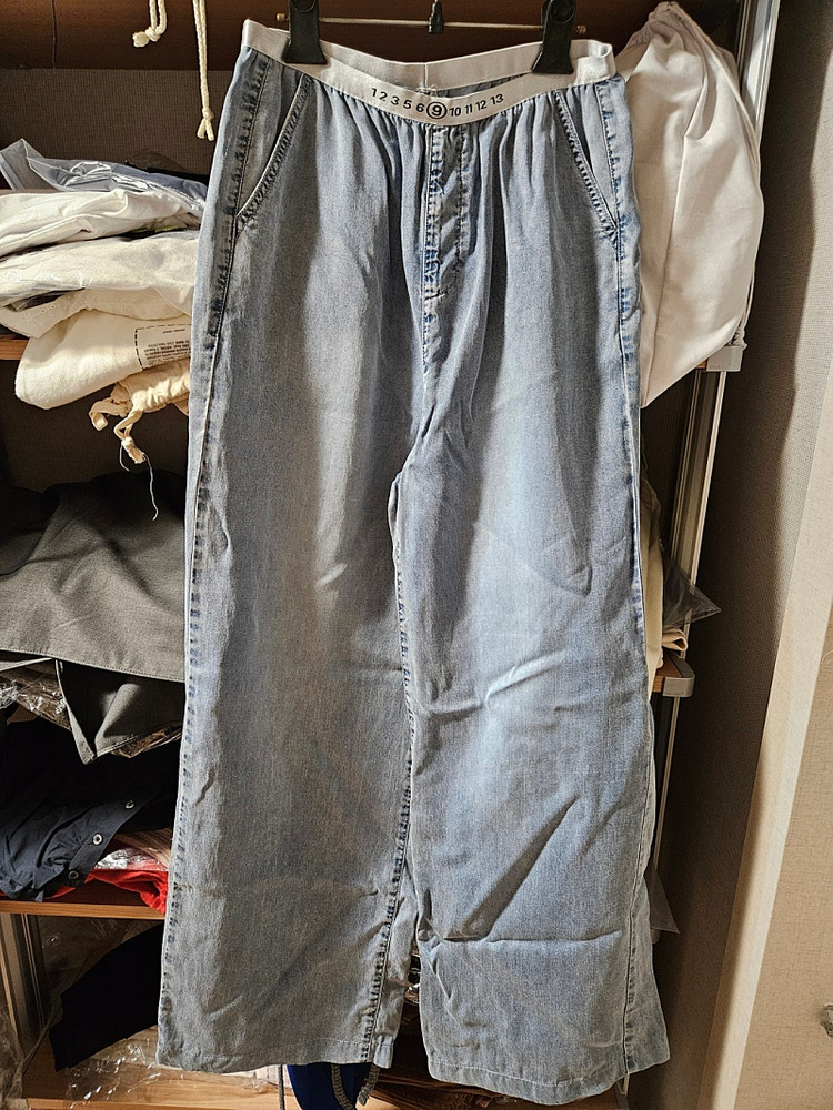 텐셀 밴딩 데님--0