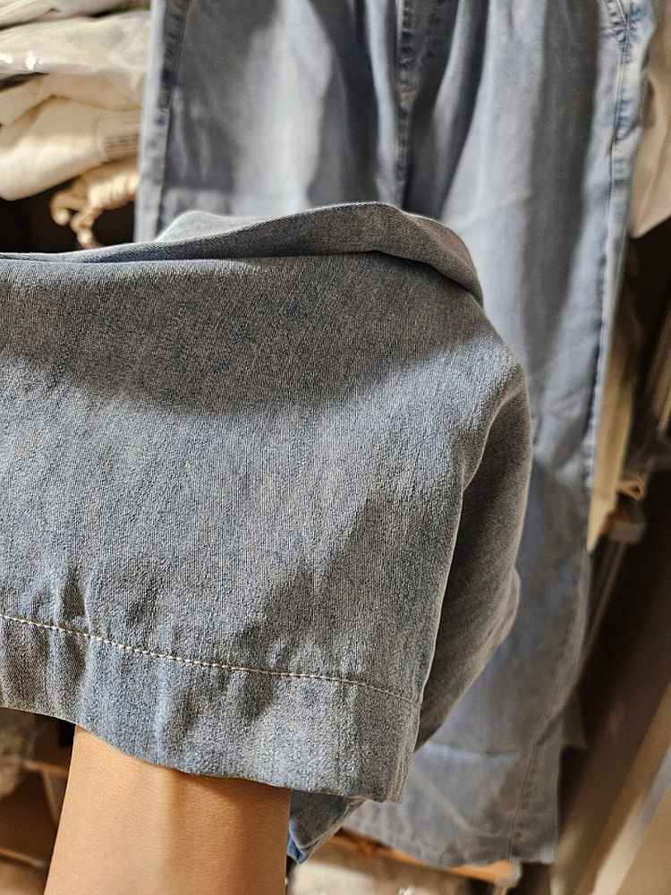 텐셀 밴딩 데님--1