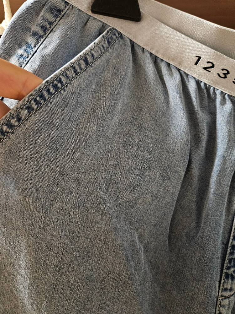 텐셀 밴딩 데님--2