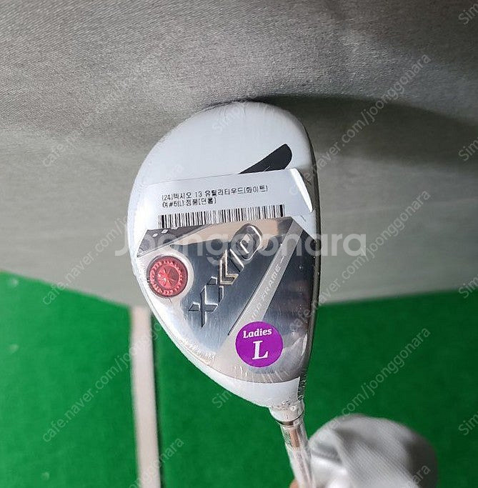 젝시오 13 화이트 유틸리티 여성용 L대 5번 25도 입니다.--0