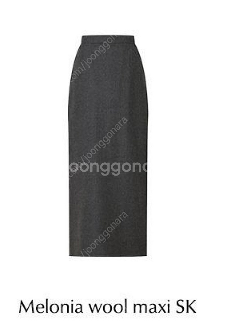 R2W 멜로니아 울 맥시 스커트 2(M) 그레이(가격인...--4