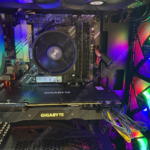 라이젠5 5600X SSD2TB 반본체 데스크탑 판매합니다