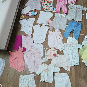 아기 75 여름 봄가을 내복 외출복 모자 양말 한번에준비하세요