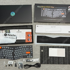 [키크론] K15 PRO MAX 풀박스 + 실리콘팜레스트 + 사은품