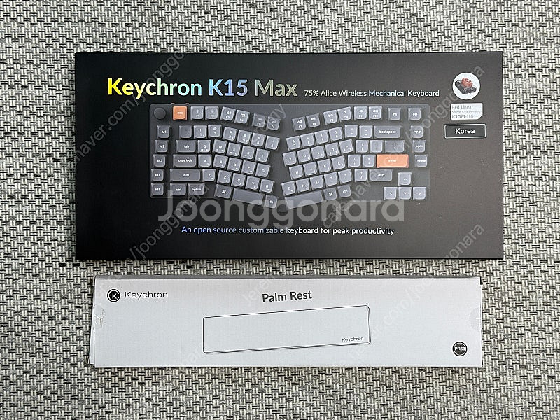 [키크론] K15 PRO MAX 풀박스 + 실리콘팜레스...--5