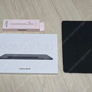 갤럭시탭 S9 128기가 S급 삼케플가입가능, 북커버, s펜케이스 포함(구매3주됨)
