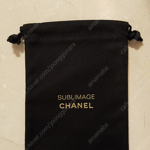 샤넬 블랙 미니 복조리파우치