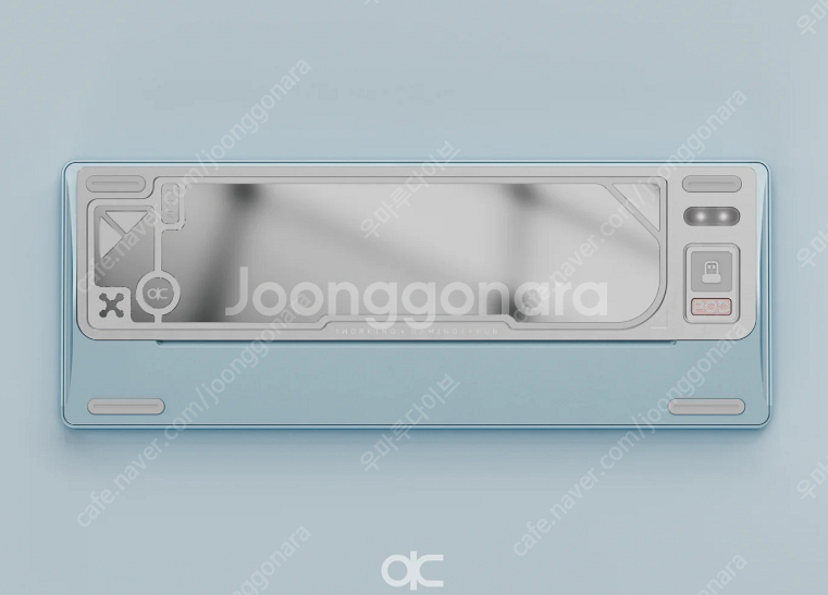 QK80MK2 wk 아노 블루 커스텀 키보드--0