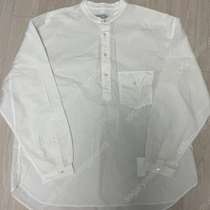 엔즈앤드민즈 P/O Band Collar Shirts 새상품